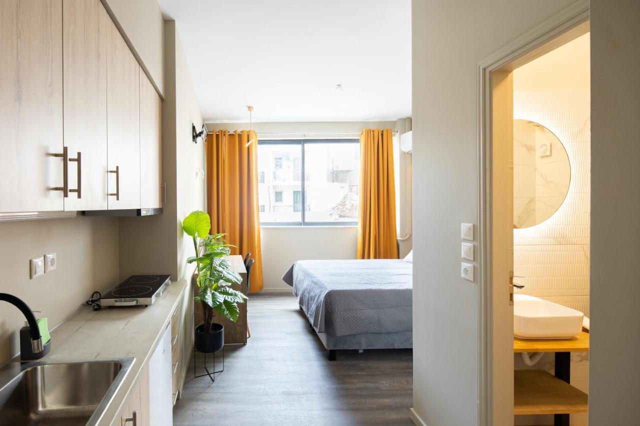 Designed Studio - Walking Distance From Acropolis Atene Esterno foto